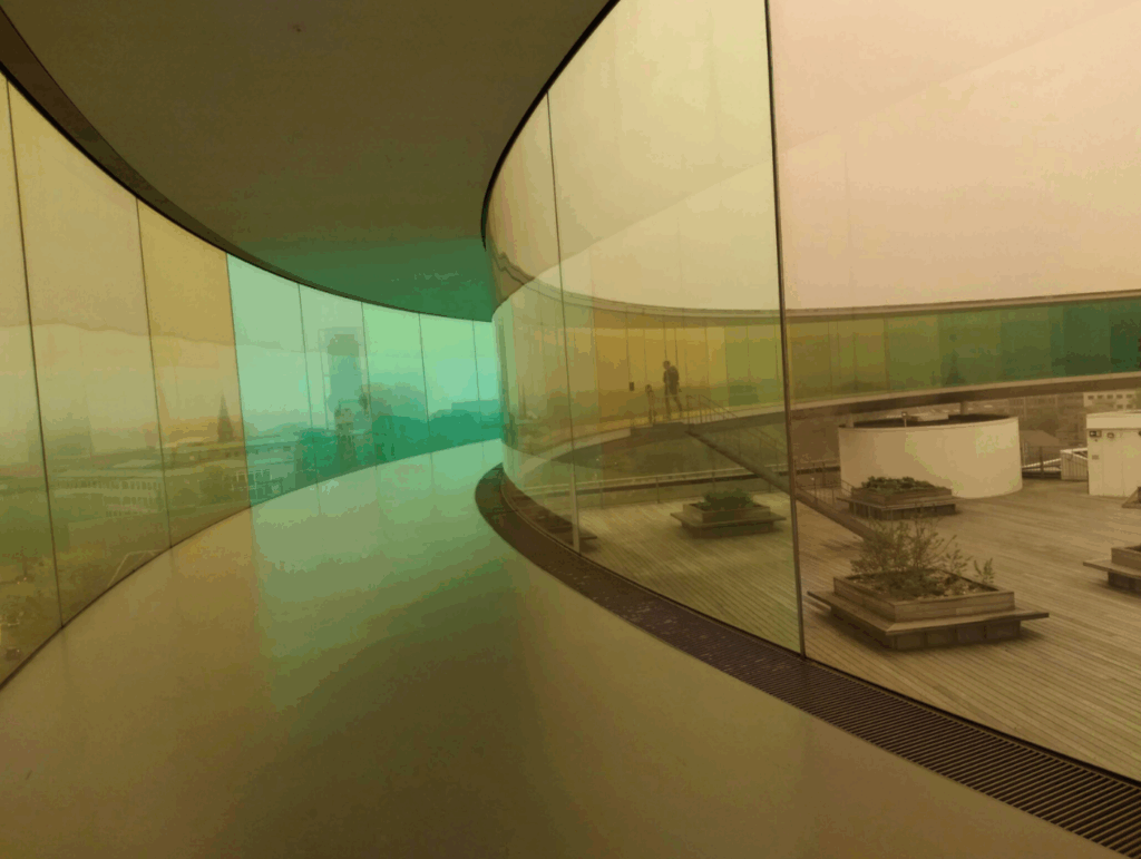 ARoS kunstmuseum in Aarhus Denemarken