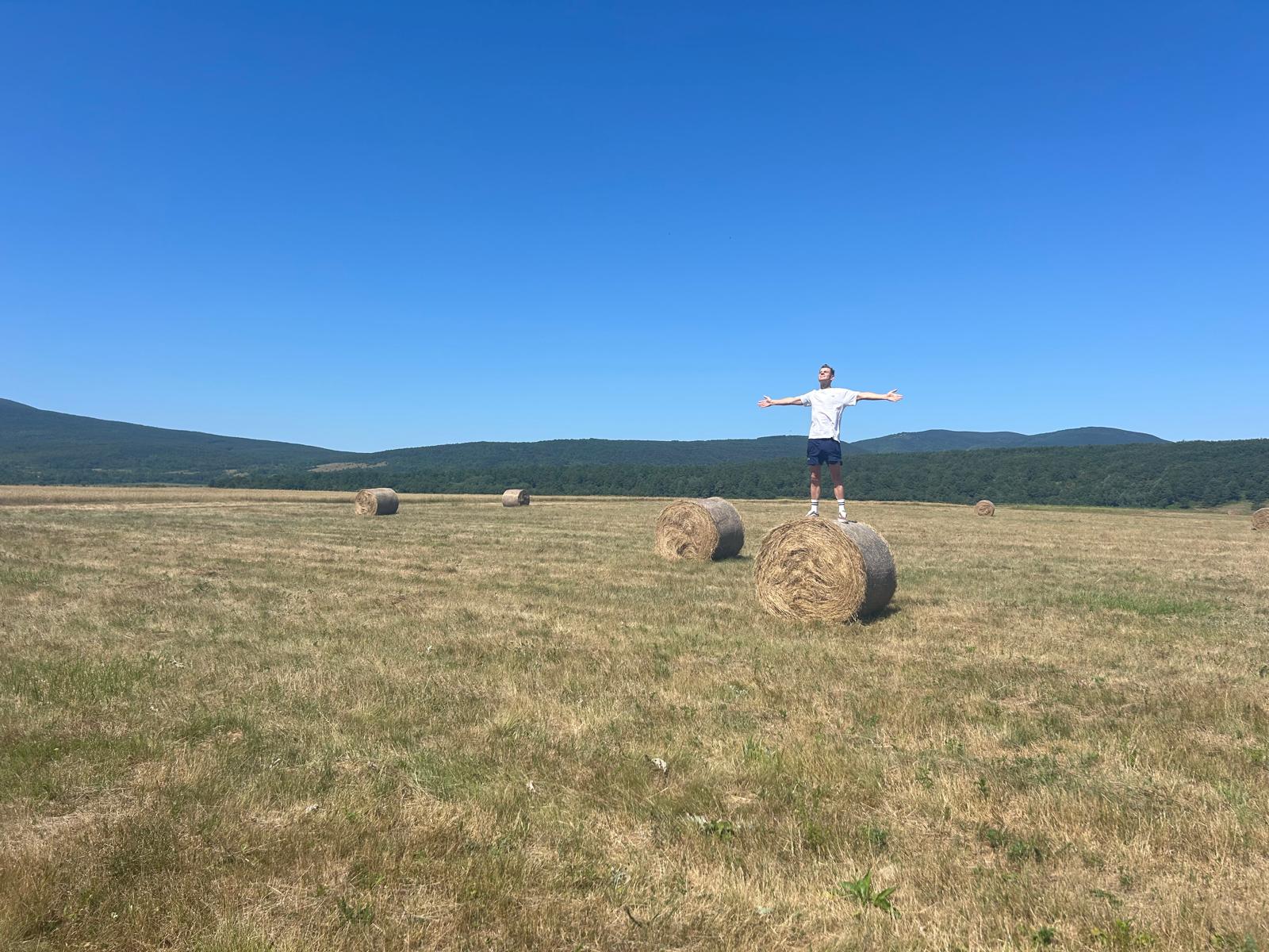 Martijn op een roadtrip