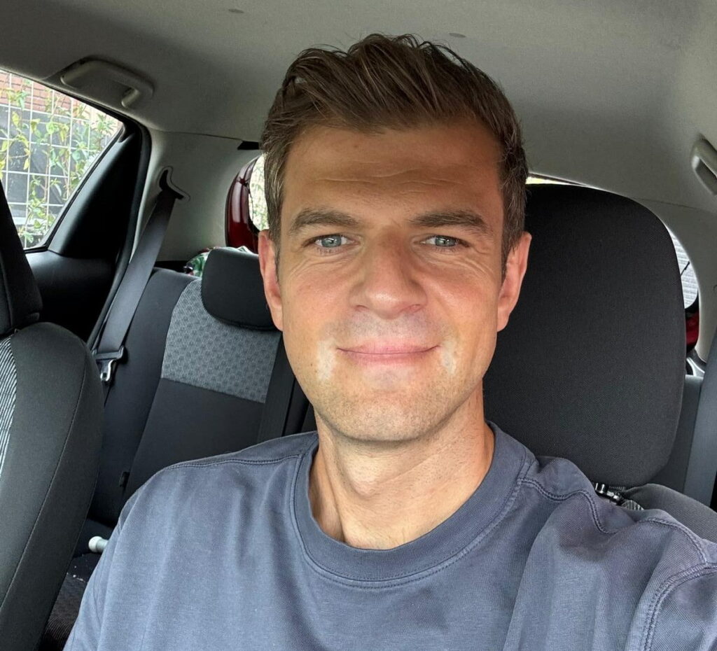 Martijn achter het stuur