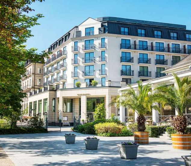 Hotel in Baden-Baden tijdens roadtrip